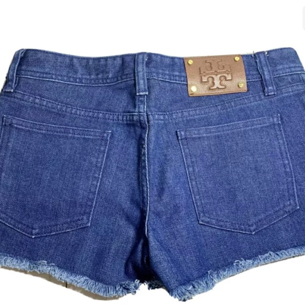 Tory Burch Denim Shorts - Picture 2 of 4